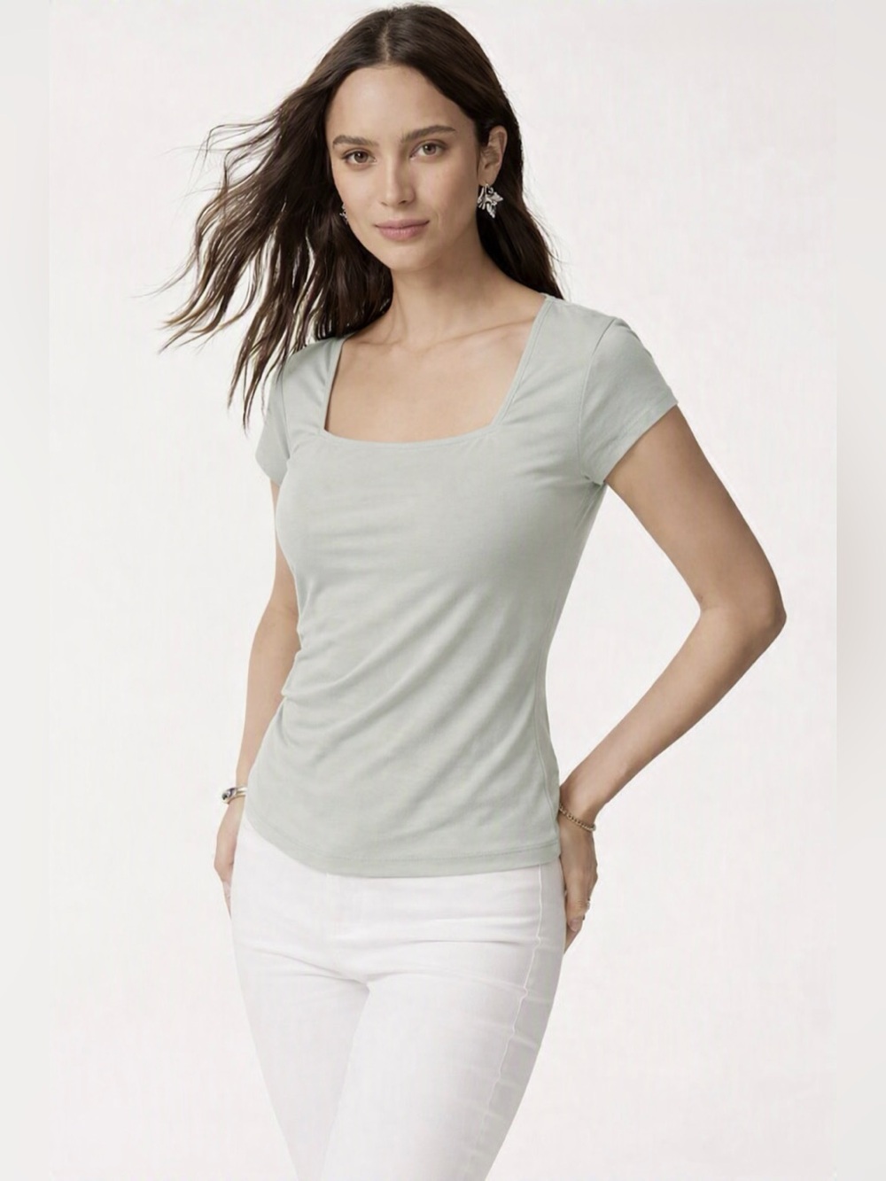 OGL Sage Skinkiss Square Neck Size Large